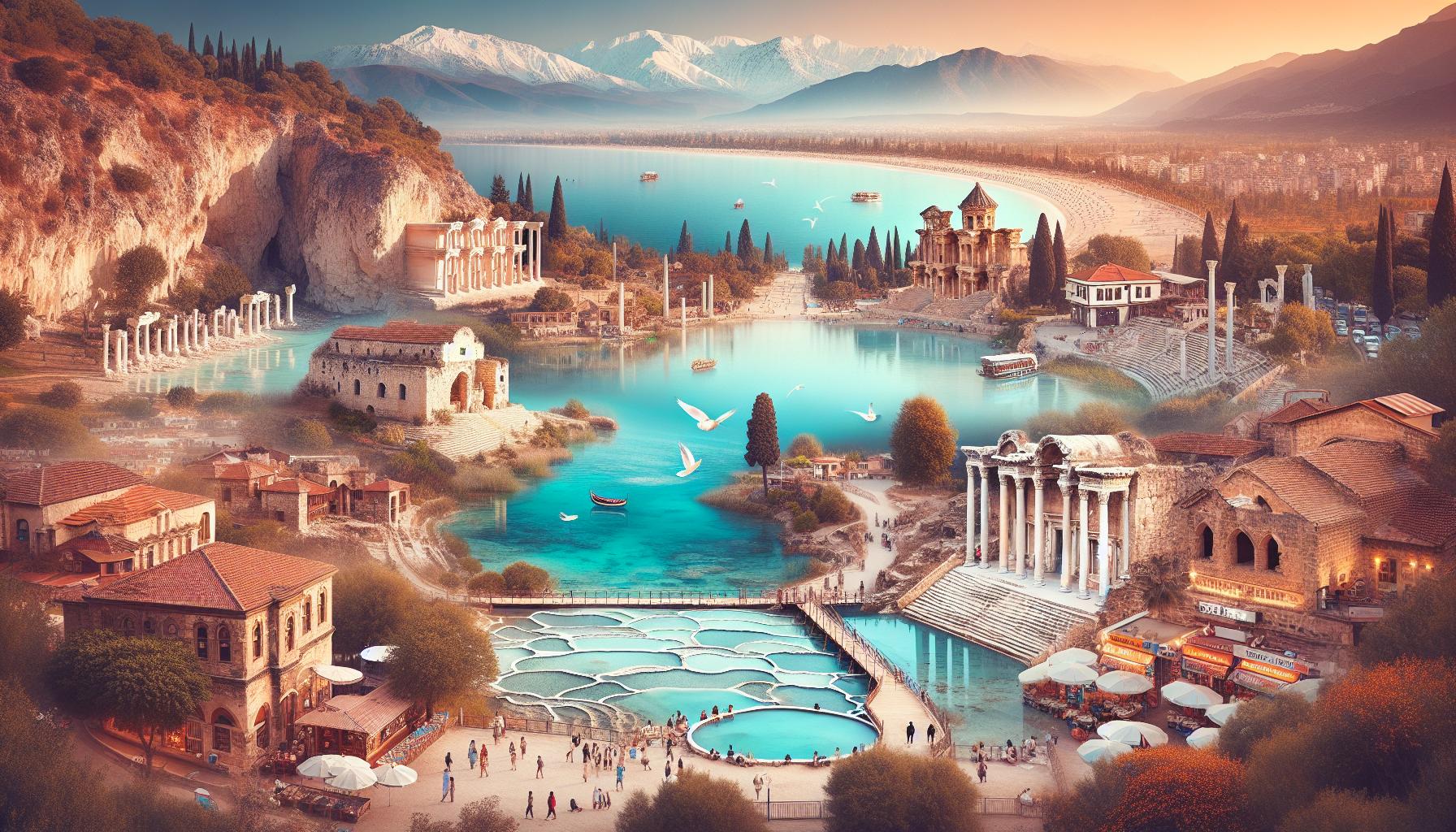 Exploring Beauty Beyond Beaches: Antalya Lake Salda & Pamukkale Tour
